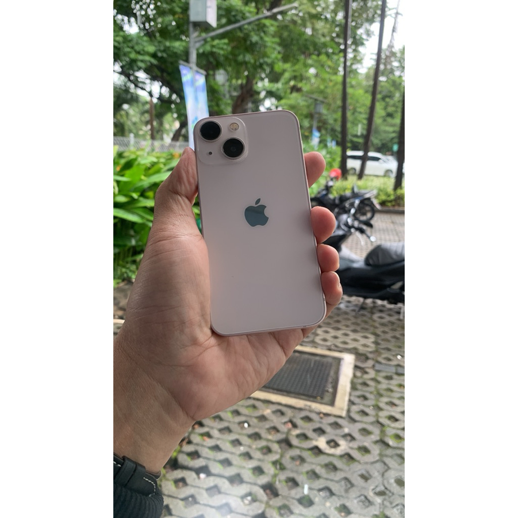iphone 13 mini 256gb pink eks iBox lengkap/original