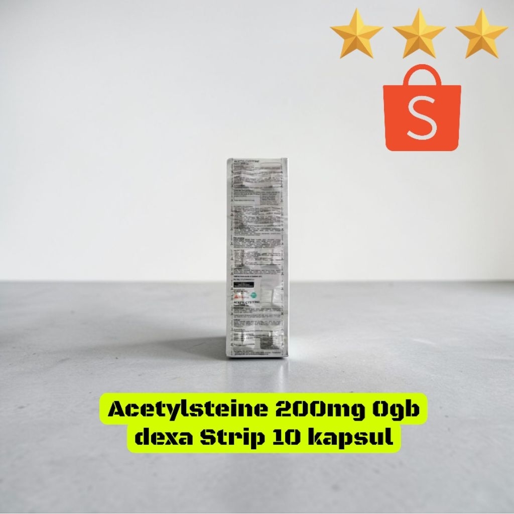 ACETYLCYSTEIN STRIP 10 KAPSUL
