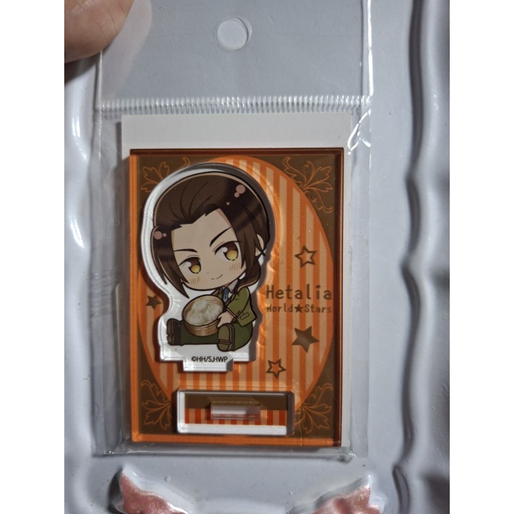 merch anime durarara izaya hetalia rubber akrilik stande booknote / memo