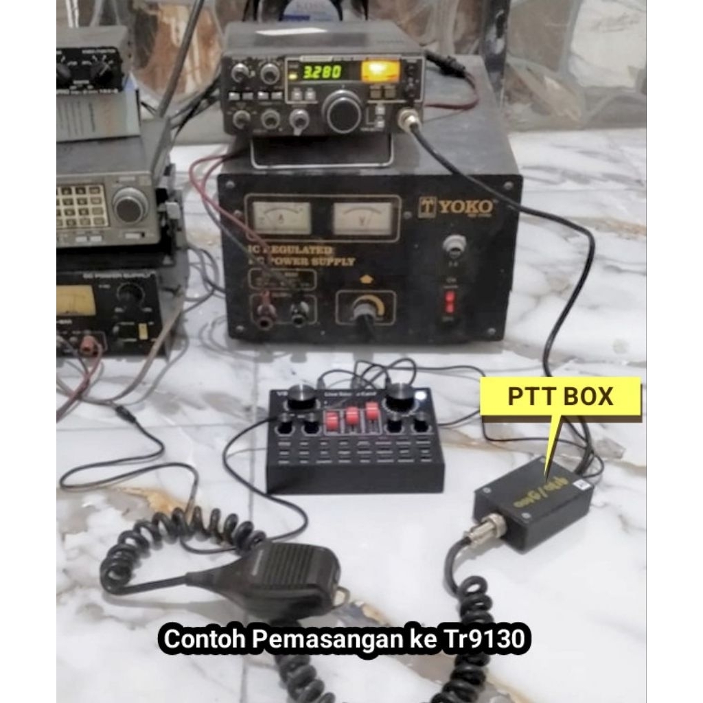 PTT BOX SOUNDCARD KE RIG TR9130 TR9000