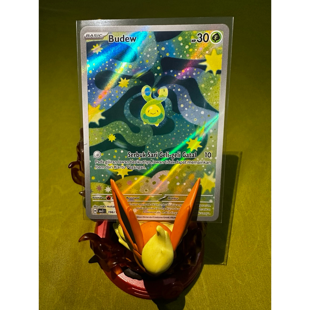 Kartu Pokemon Budew original Indonesia tipe AR