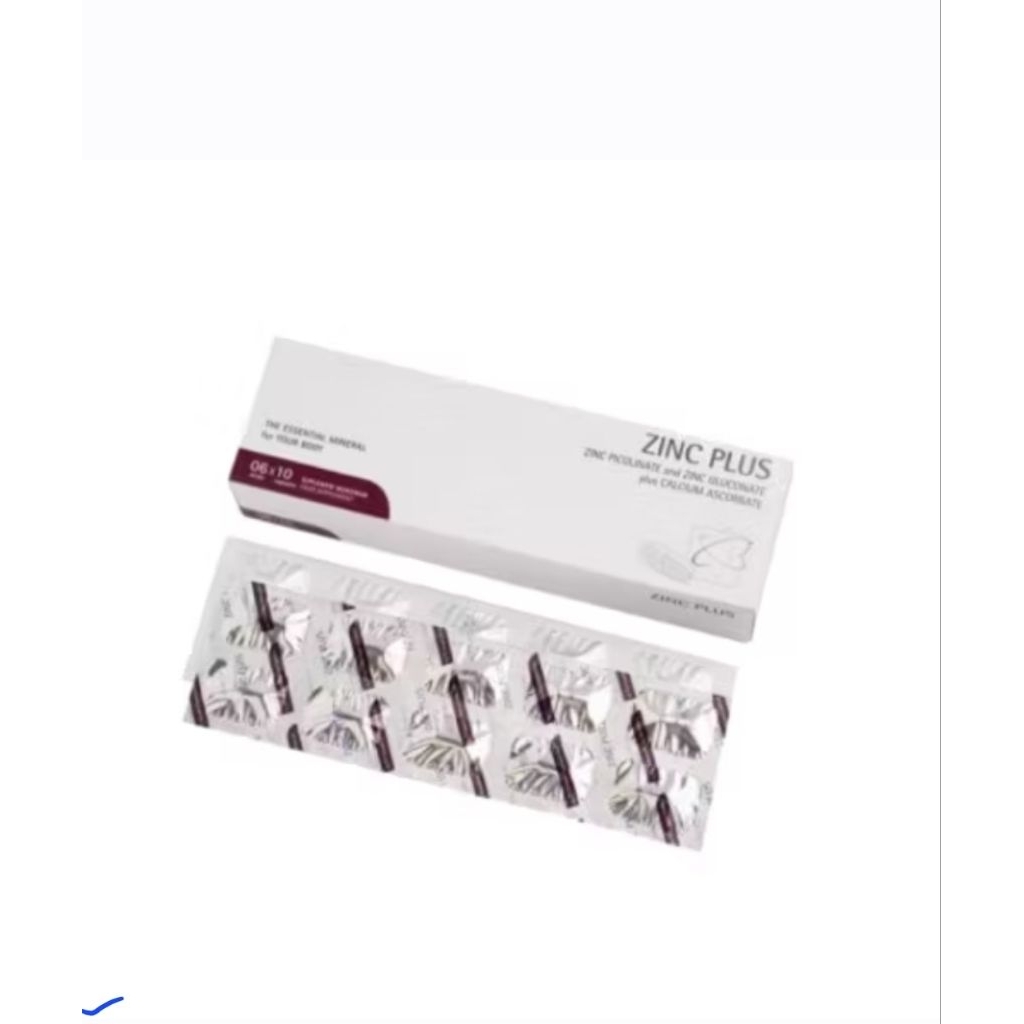 Zinc plus Suplemen / mengatasi jerawat / mengurangi rambut rontok