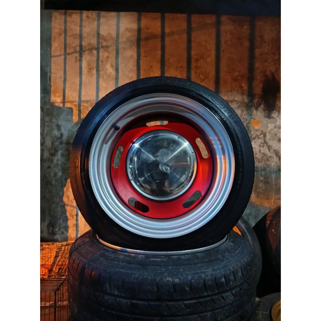 VELG KALENG CUSTOM R15 4x100 lebar 7/8