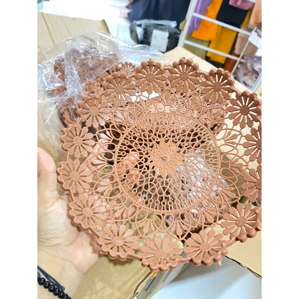 jikin piring plastik satu pak