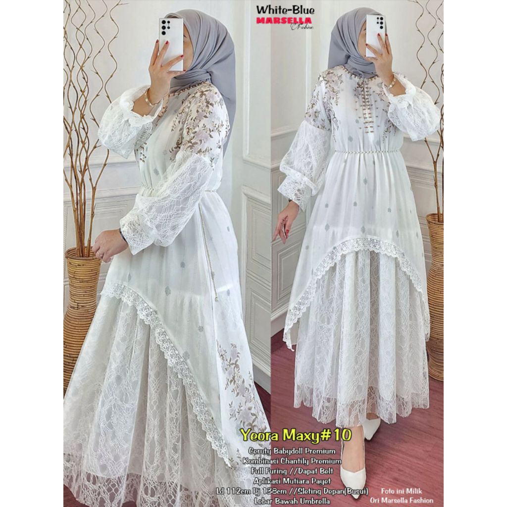 NEW Azaira dress #50 #51 #32 ori signadila / gamis raya broklat lebaran terbaru 2026 / gamis ceruty 