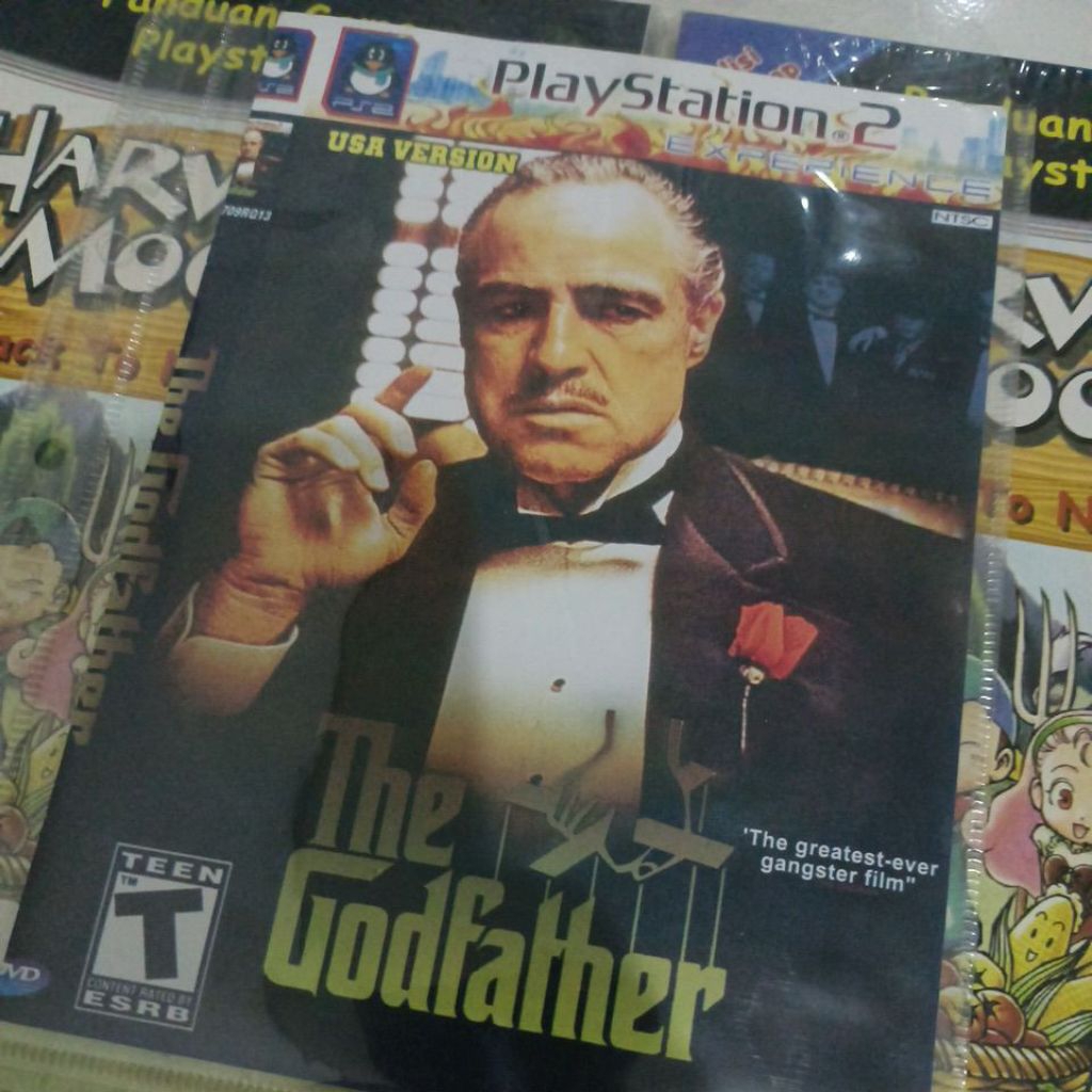 Kaset PS2 The Godfather Copy Pabrik