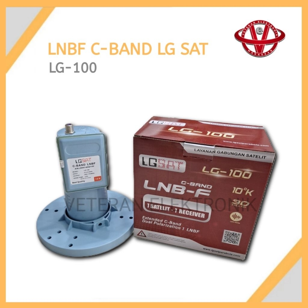 LNBF C-Band LG Sat LG-100 – LNB Parabola 1 Receiver