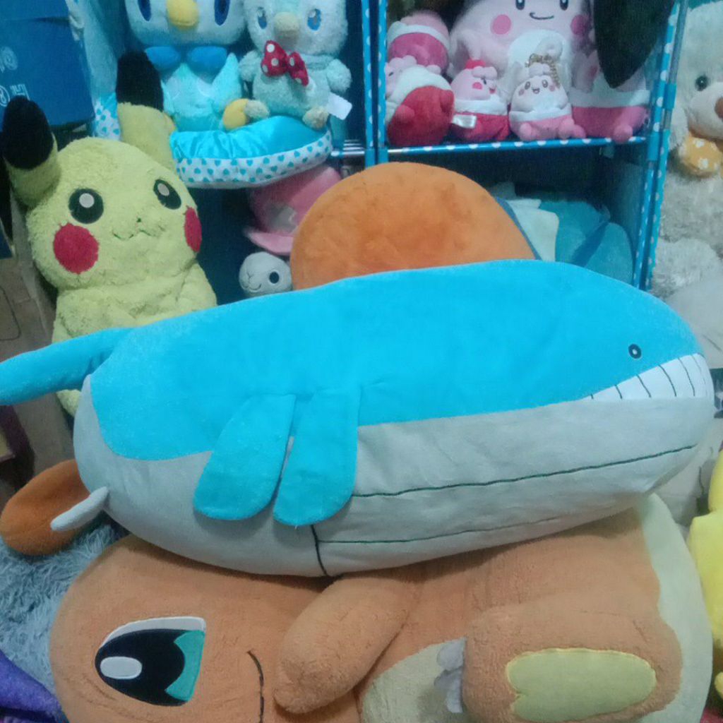plush pokemon wailord jumbo original pokemon center 2014