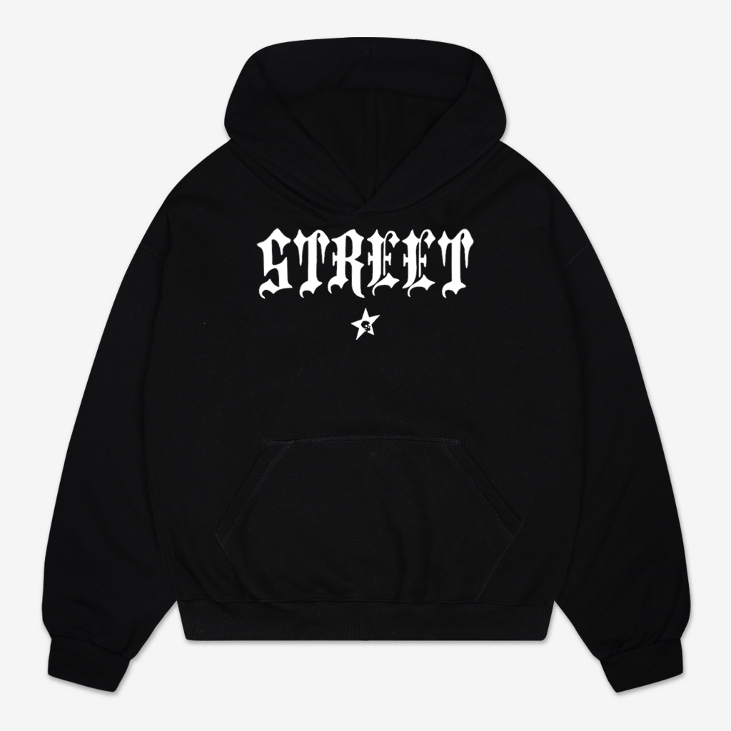 Hoodie Boxy Fillingstreet - Allies Black