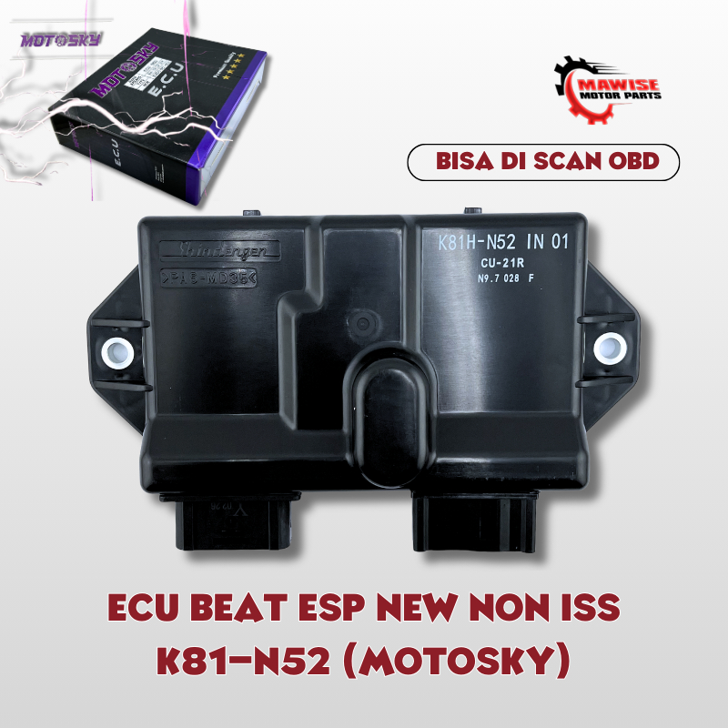 ECU BEAT ESP NEW NON ISS K81-N52 MOTOSKY - Ecu Beat POP / Beat eSP NON ISS K81H-N52 IN 01