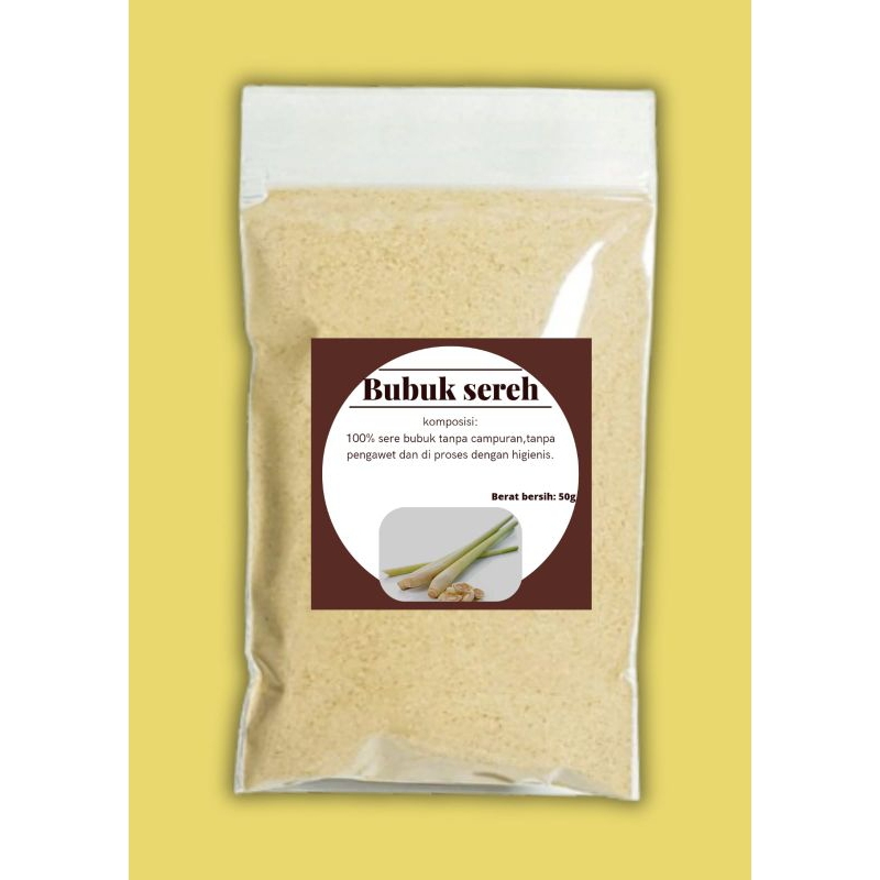 SEREH BUBUK ASLI ISI 100GRAM  - SERE BUBUK - SERAI BUBUK