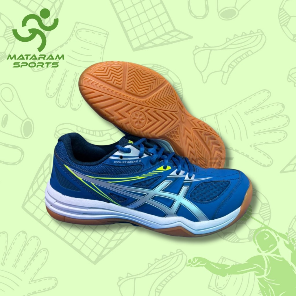 Sepatu Voli / Volly Asics Court Break 2 - Original