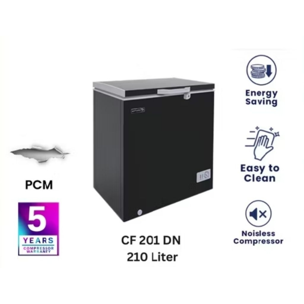 Artugo Chest Freezer CF201DN/CF 201DN/CF-201DN 210liter