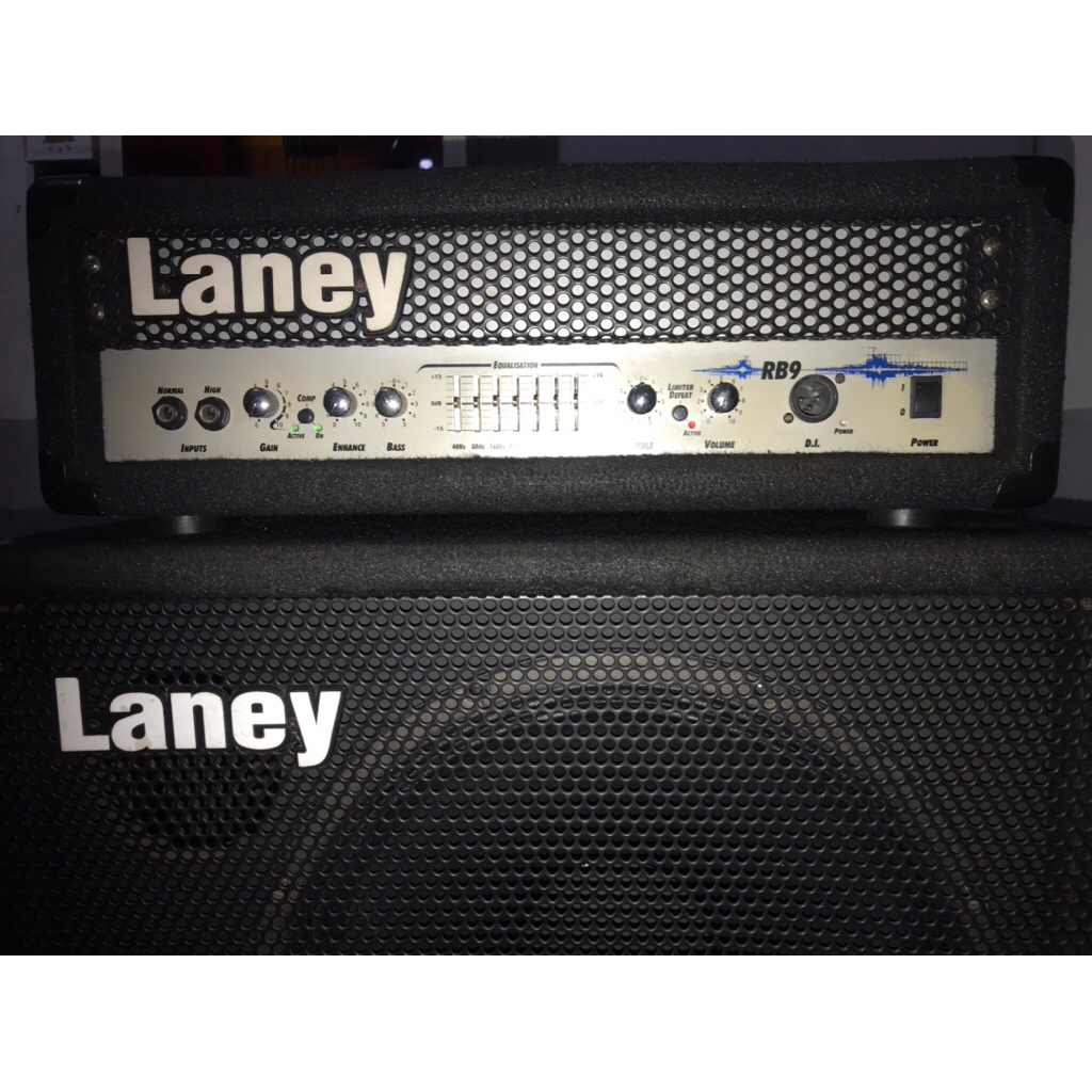 Laney RB9 + R410 + RB 115 Bass Amplifier - Ampli Bass