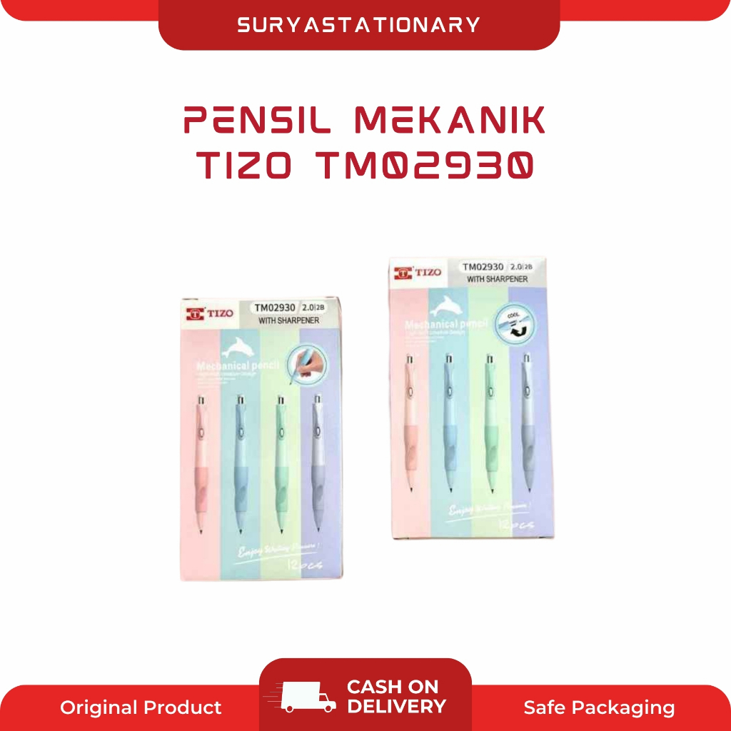 (PAK)Pensil Mekanik Tizo TM02930 / Mechanical Pencil Tizo TM02930 / Pensil Isi Tizo