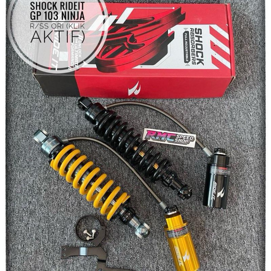 SHOCK RIDEIT GP 103 Ninja R Ss original klik aktif / Shock belakang Tabung Ninja R Ninja ss