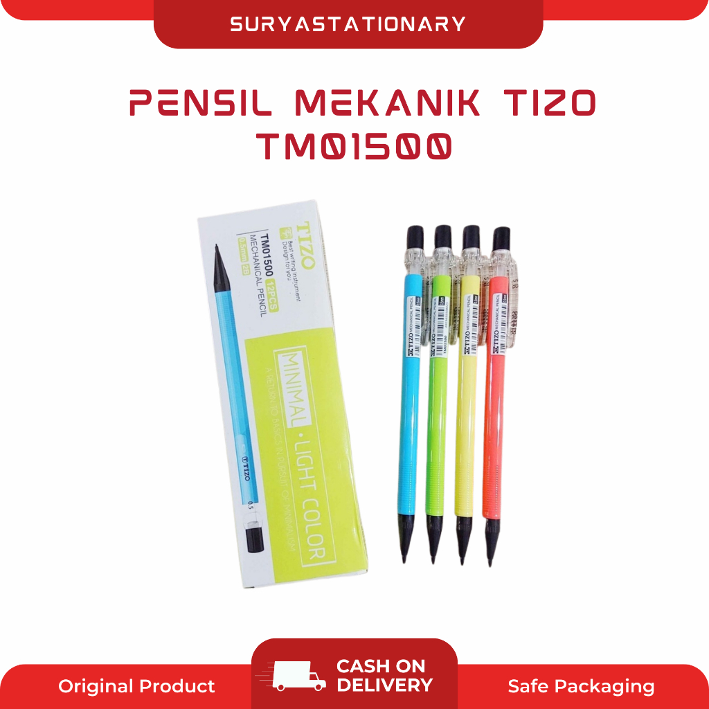 (PAK) Pensil Mekanik Tizo TM01500 / Mechanical Pencil Tizo TM01500 / Pensil Isi Tizo