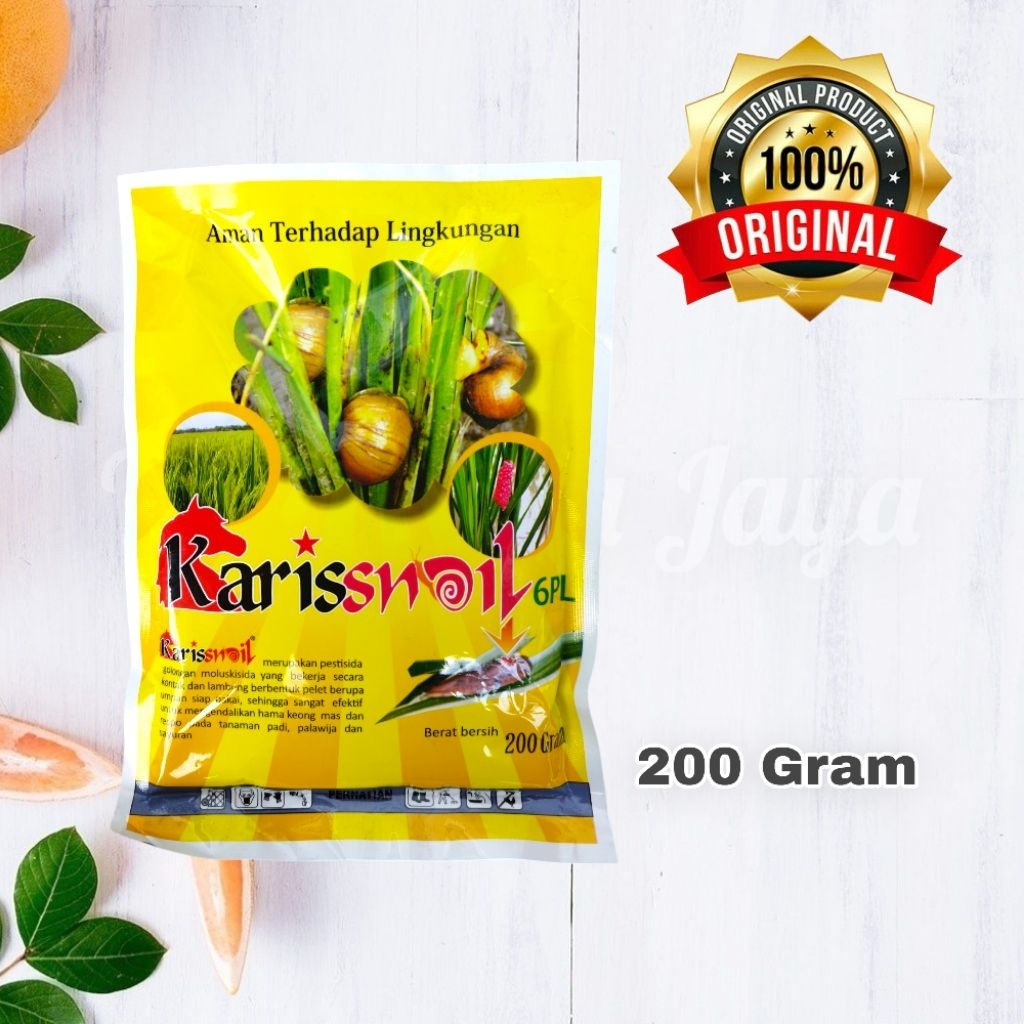 Obat Keong Mas Ampuh Karissnail – Pembasmi Siput & Hama Keong Sawah