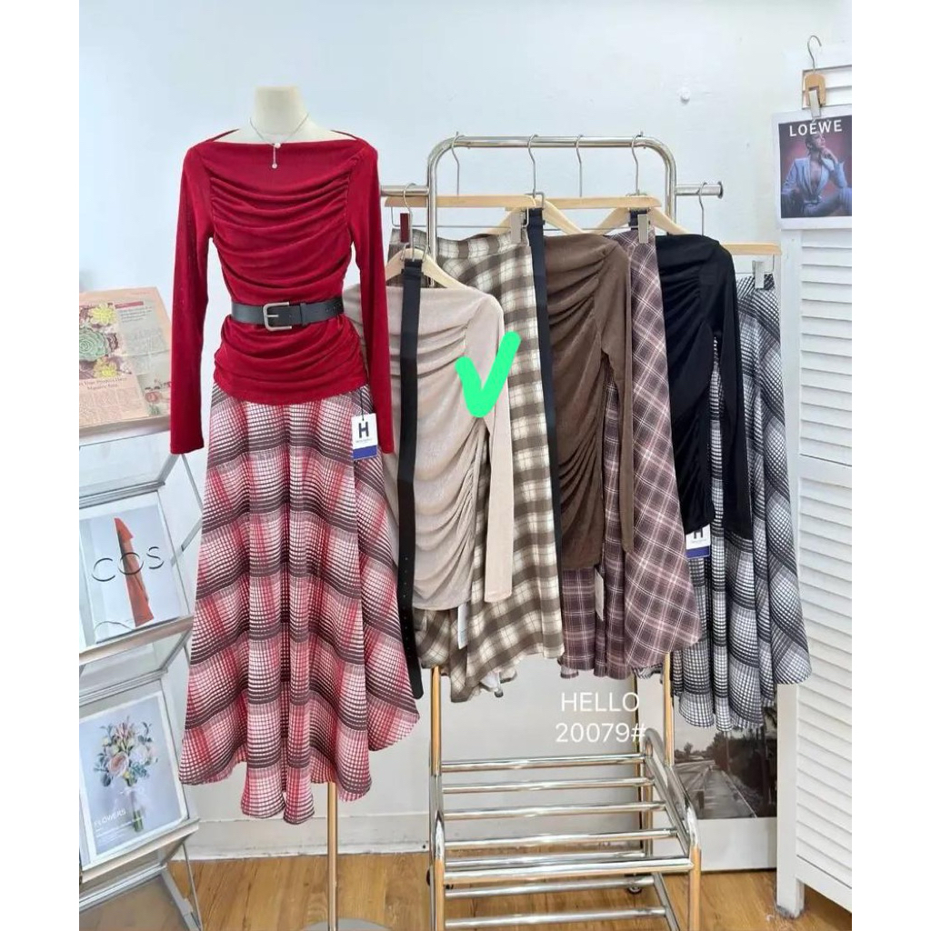 READYSTOK ONESET ROK WARNA COKSU