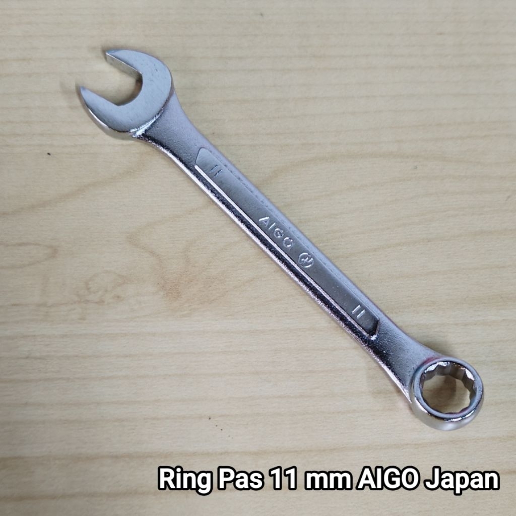AIGO 11 mm Kunci Ring Pas Combination Wrench