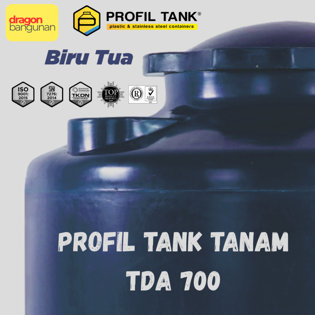 Toren Air Profil Tank 700 Tanam - TDA 700 Liter