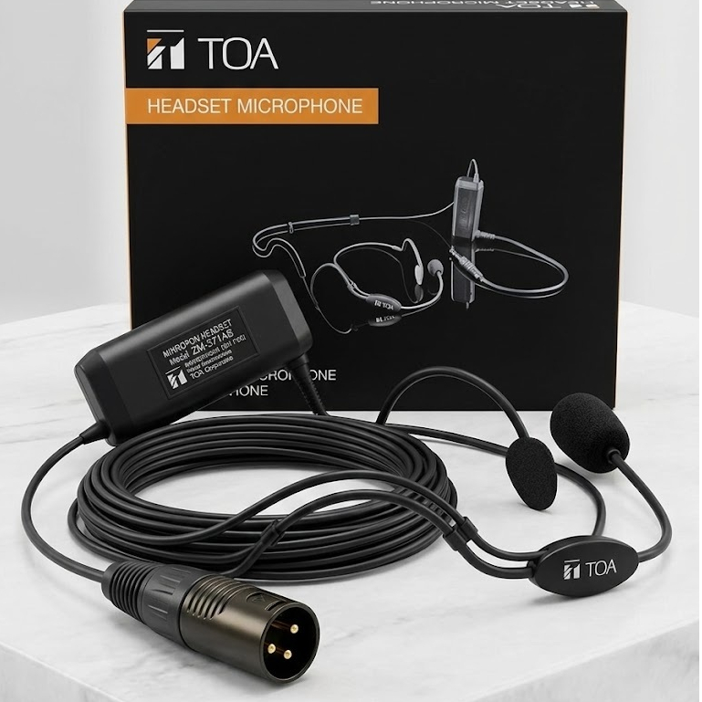 TOA ZM-371HS-AS Mic Bando Headset Microphone original