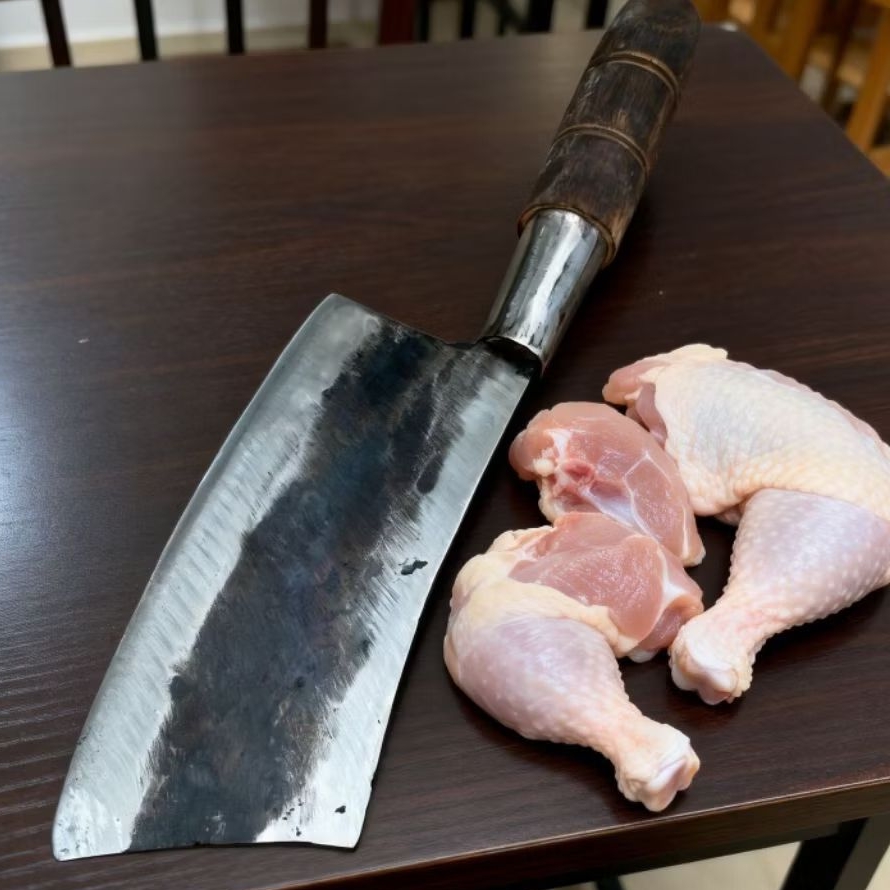 Pisau Cincang KOTAK AW Baja Per Asli Pisau Potonh Ikan &daginh Besar Pisau Koki Pisau KOTOK BESAR