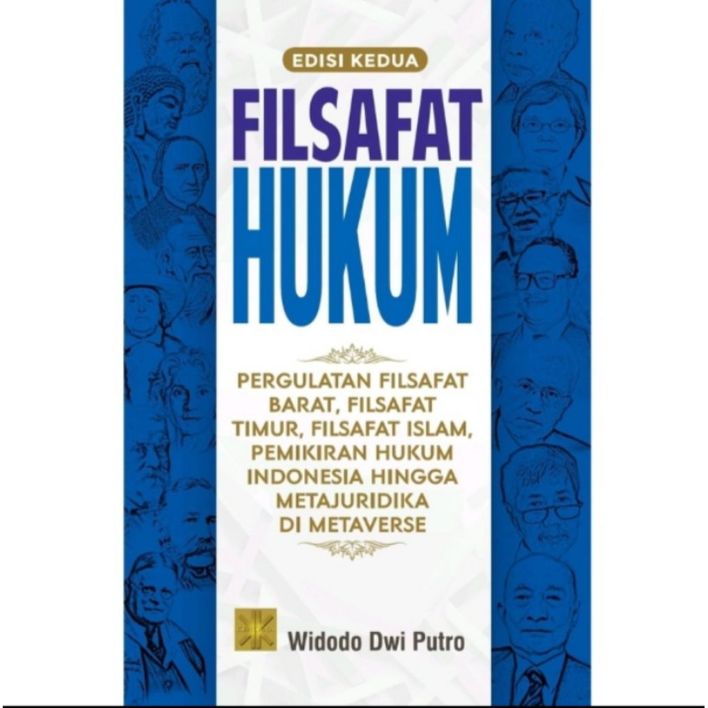 BUKU ORIGINAL FILSAFAT HUKUM PERGULATAN FILSAFAT BARAT EDISI Kedua Soft Cover Widodo