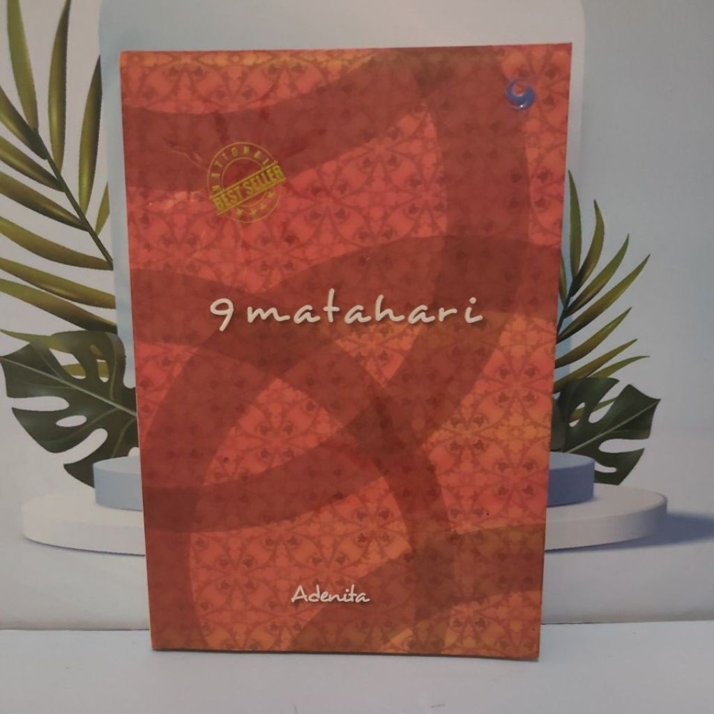 Novel Karya Adenita Berjudul 9 Matahari Bahasa Indonesia Softcover Kondisi Bagus