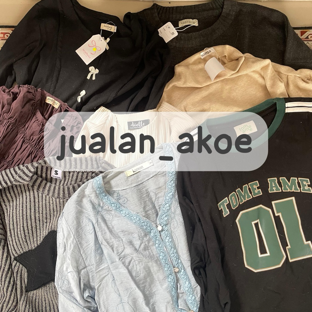 new preloved baju atasan bwbyaz tome ame kanon kasyalia soma