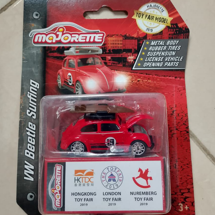 Majorette Volkswagen T1 & Vw beetle surfing
