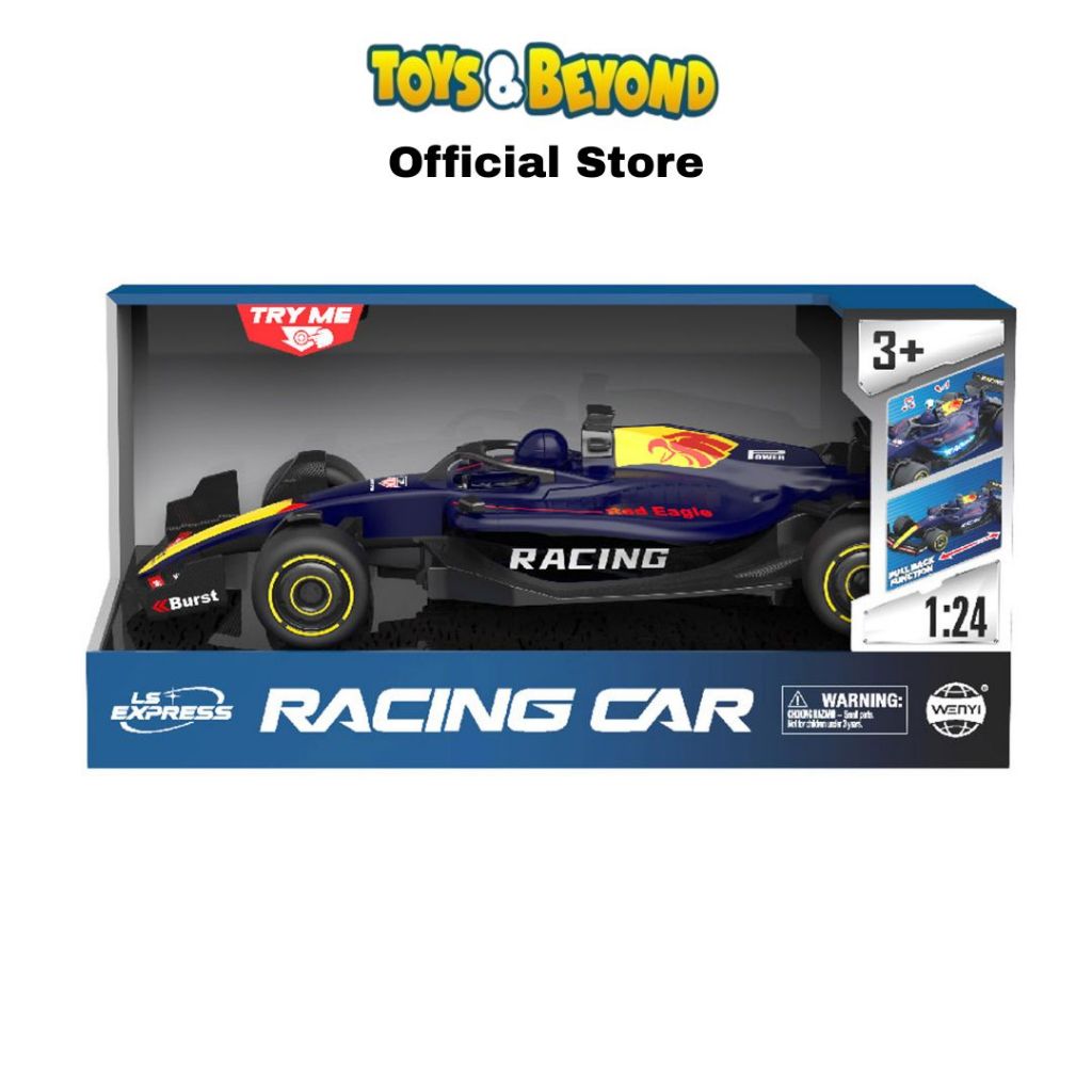 Mainan Mobil F1 Miniatur Mobil Balap Formula 1 Blue MMX-77054