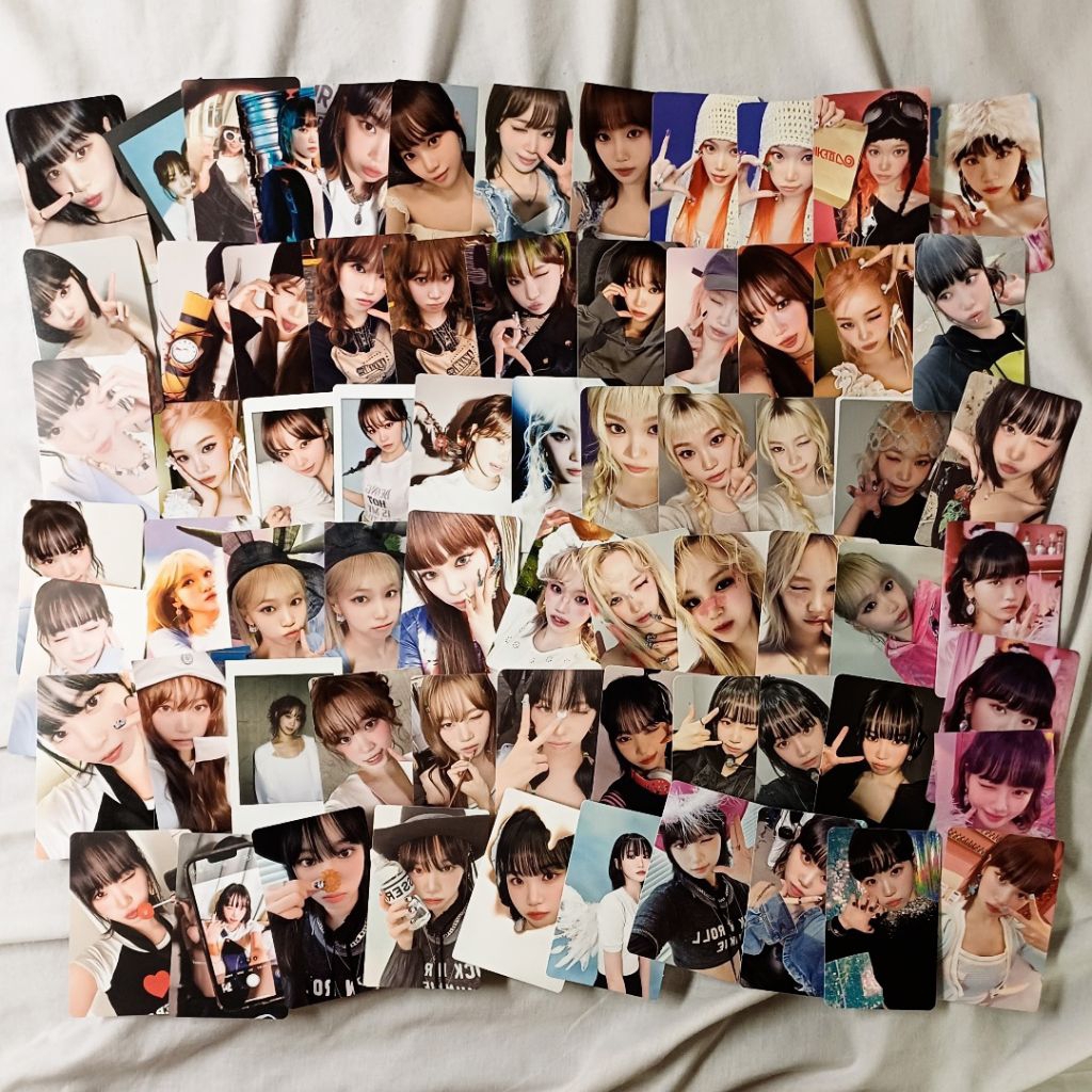 LESSERAFIM kim chaewon official photocard — pob hot poca pc ofc eunchae yunjin kazuha sakura izone s