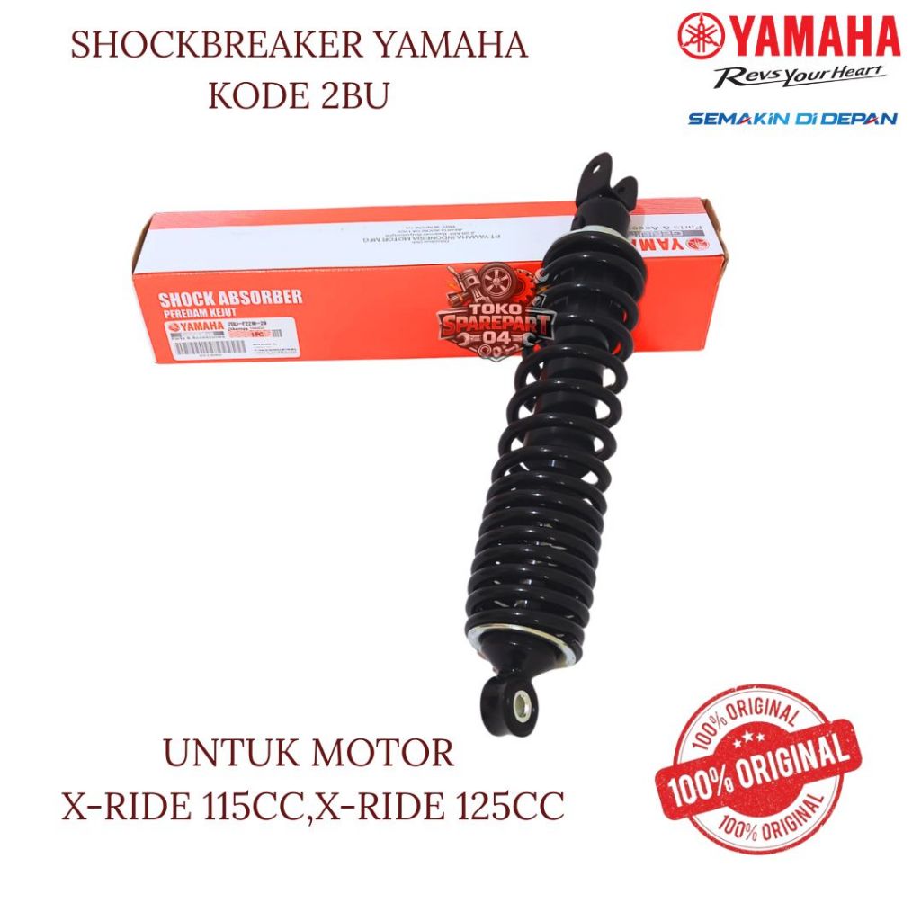 SHOCK BREAKER ORIGINAL YAMAHA KODE 2BU X-RIDE 115CC, X-RIDE 125CC