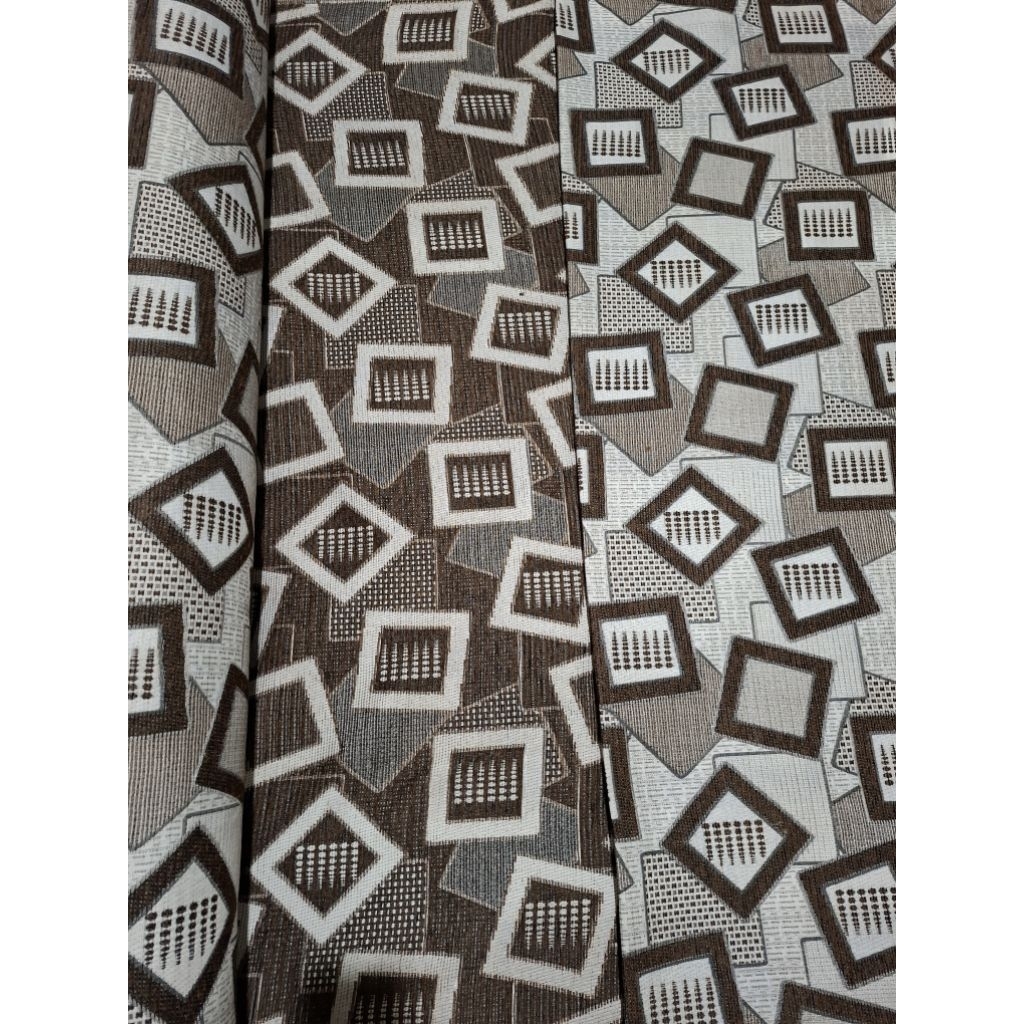 Kain Sofa Chenil Kotak - Bahan Kursi Sofa Motif - Kain Sofa Meteran