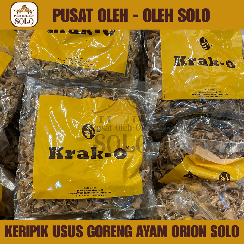 Keripik Usus Goreng Ayam Orion Solo