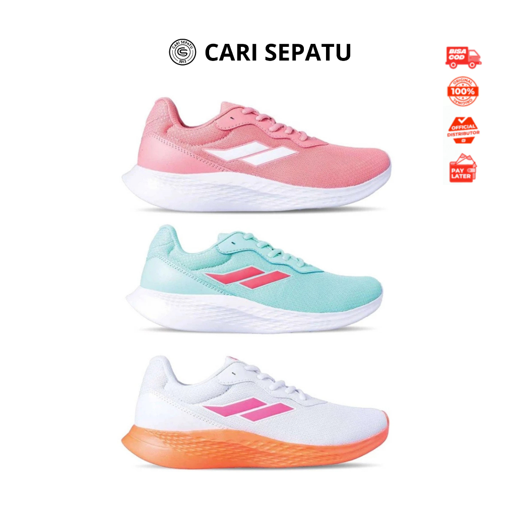 Sepatu Lari MILLS SPECTER FL Sepatu Olahraga Wanita Original