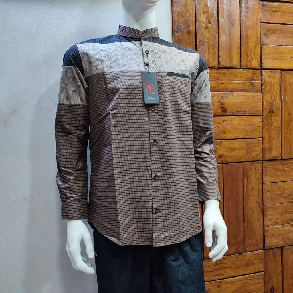 kemeja pria kerah Shanghai n one