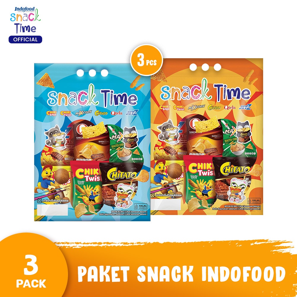 Paket Snack Indofood - 3 Pack
