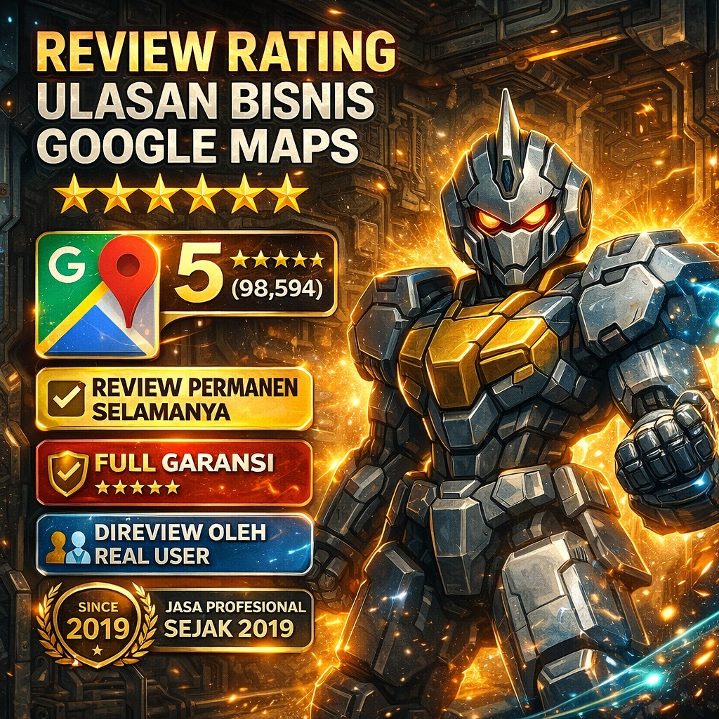Jasa review Google Maps bisnis kualitas terbaik