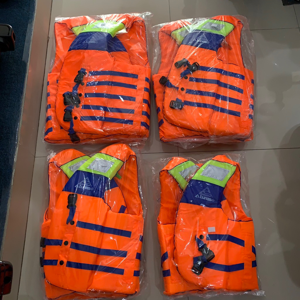 BAJU PELAMPUNG/ROMPI PELAMPUNG/JAKET PELAMPUNG ATUNAS/PELAMPUNG DEWASA OUTDOOR