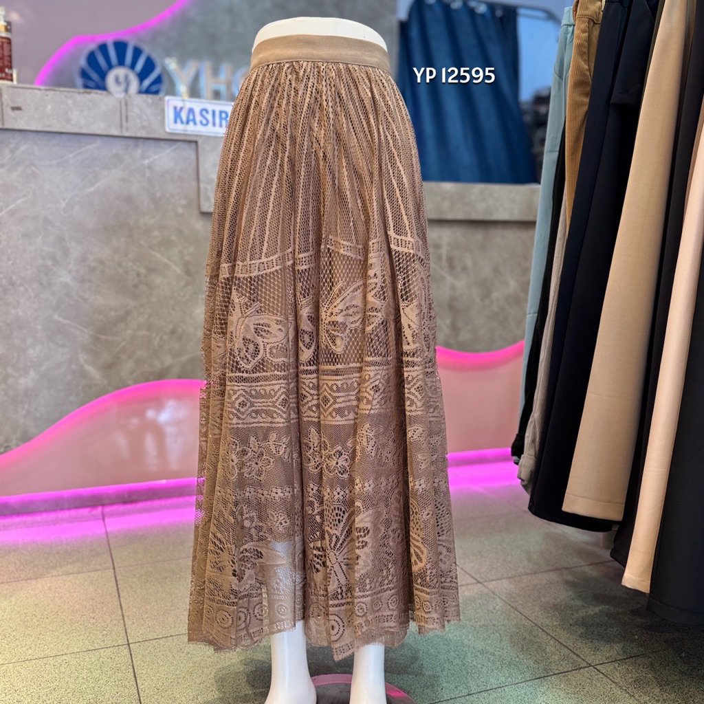 [YP 12595] - New Collection - Rok tutu terbaru - Rok Tille Kekinian - Rok Tutu motif kupu2 - Rok til