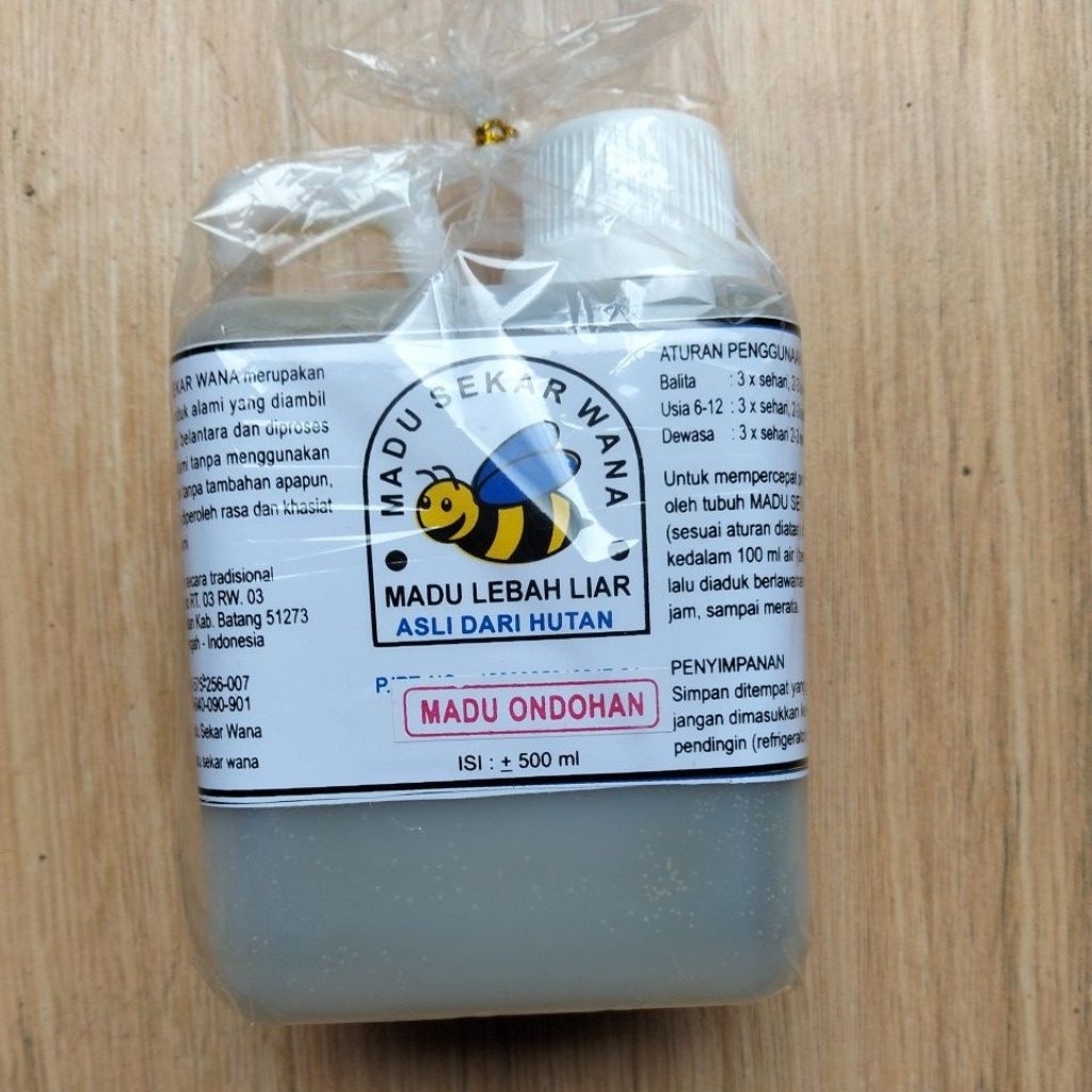 Madu Ondohan MADU SEKAR WANA Madu Lebah Liar Asli dari Hutan Belantara Bukan MADU TERNAK