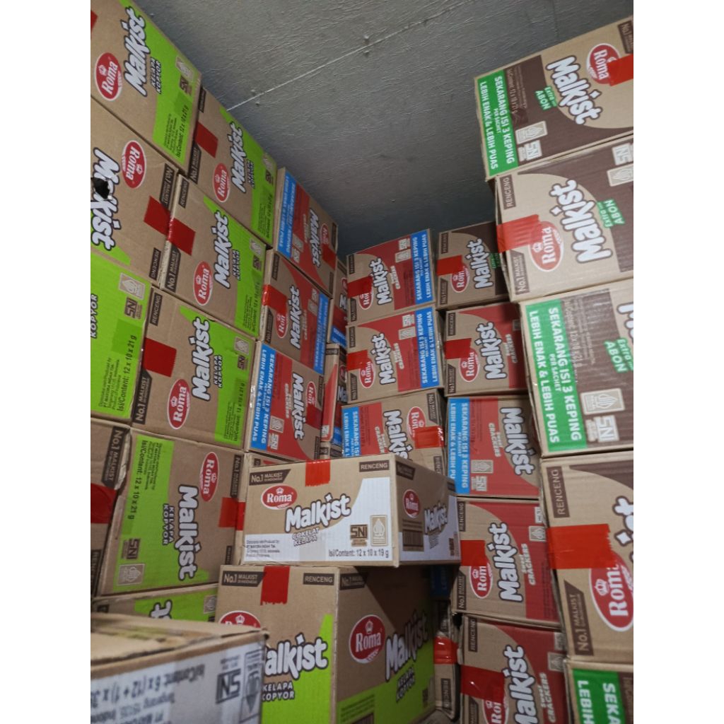 MALKIST ROMA RENCENG – ALL VARIAN (PER DUS)