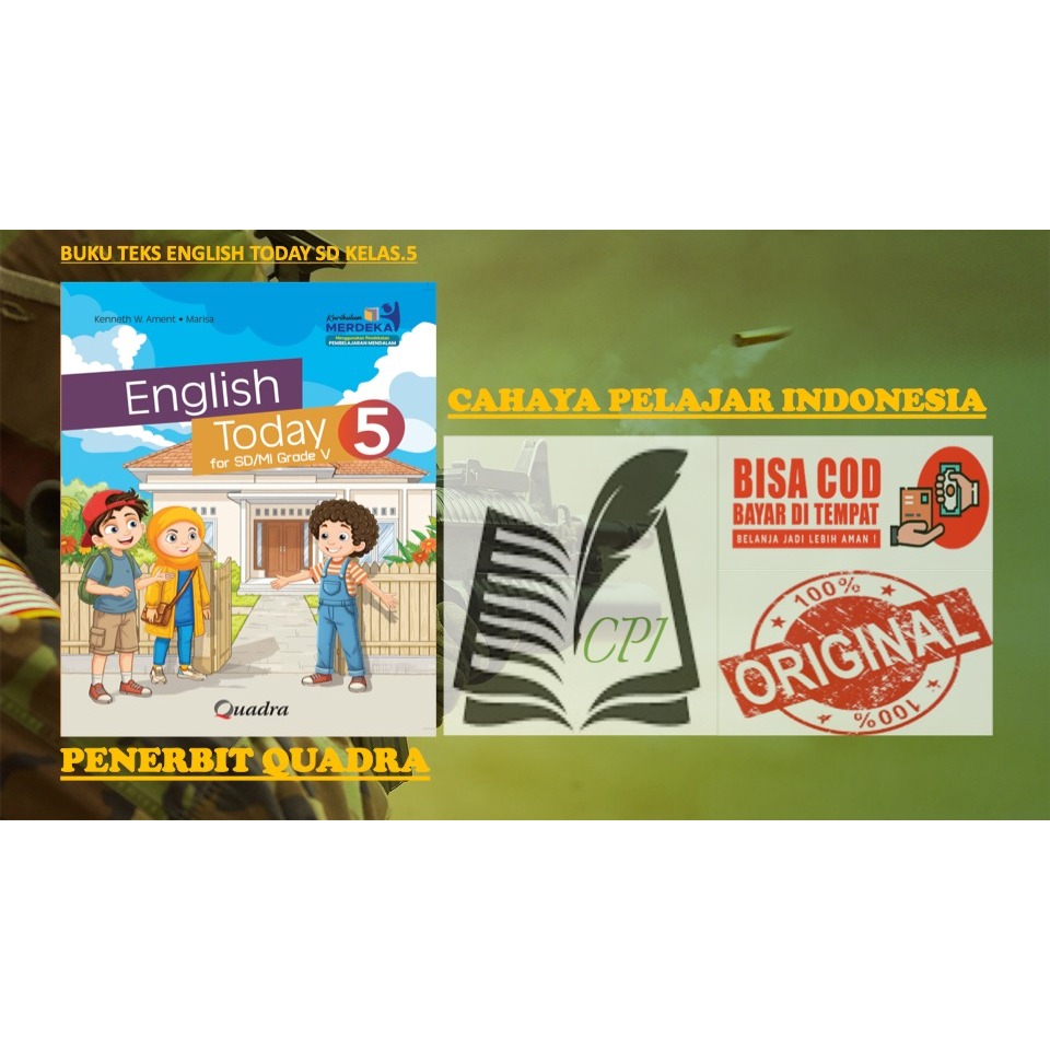 ENGLISH TODAY KELAS.5 SD/MI [QUADRA]