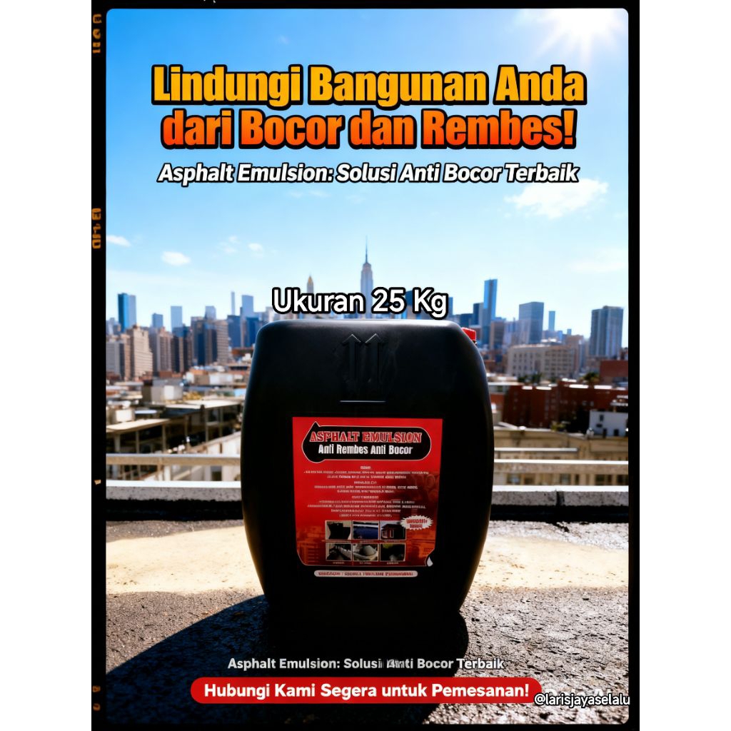 Anti Rembes Anti Bocor,Asphalt Emulsion for waterproofing