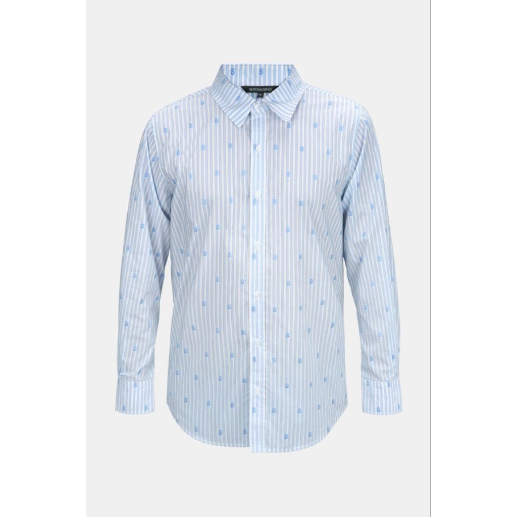 Ligna shirt men blue XL new buttonscarves