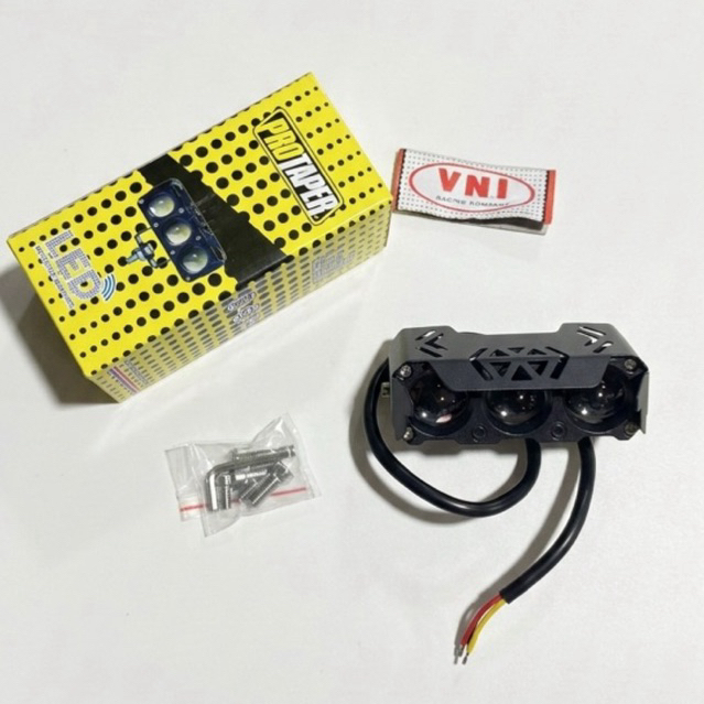 Lampu Tembak Led 3 Mata