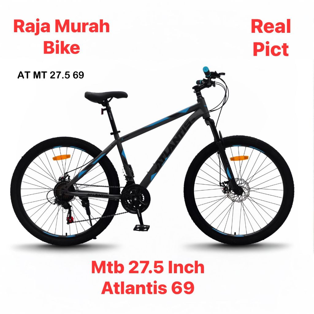 Sepeda gunung MTB 27,5 Inch Atlantis 69 sepeda MTB Atlantis 69 27,5 inch