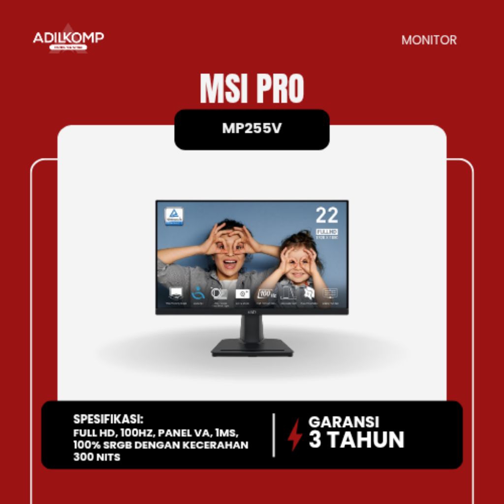 MONITOR MSI PRO MP225V